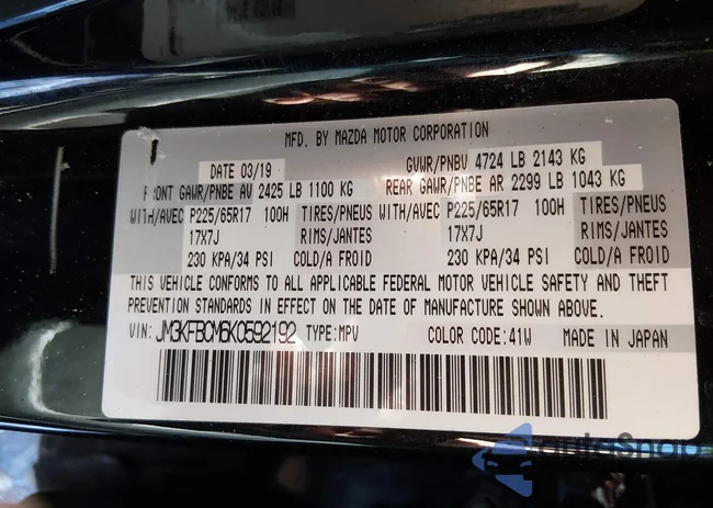 JM3KFBCM6K0592192: 44292840