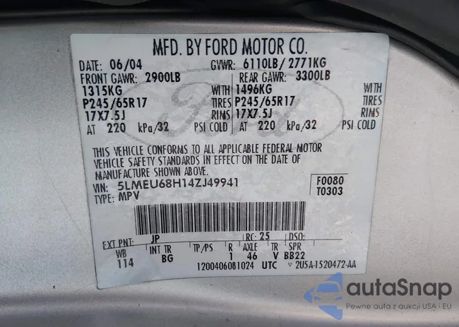 5LMEU68H14ZJ49941: 44292964