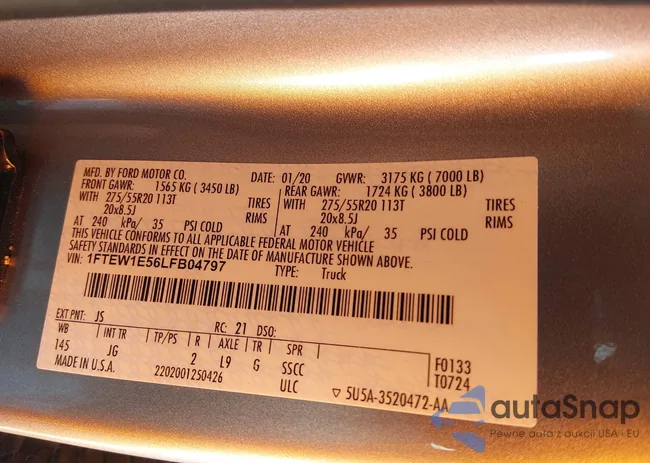 1FTEW1E56LFB04797: 44294088