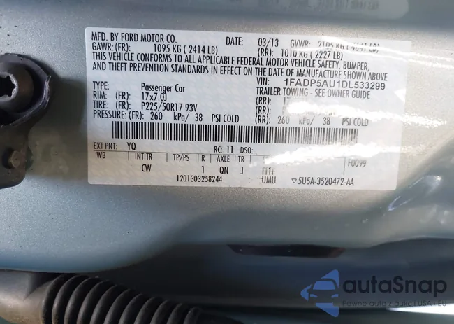 1FADP5AU1DL533299: 44294182