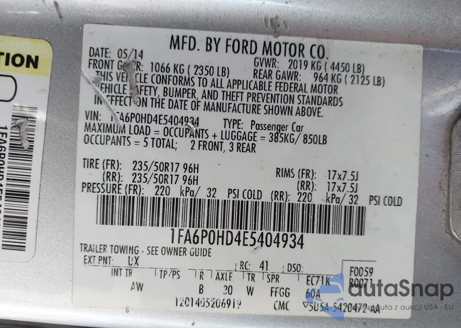 1FA6P0HD4E5404934: 44294208