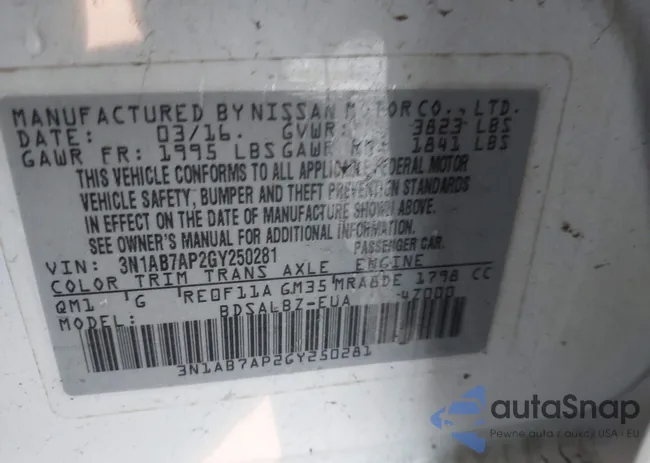 3N1AB7AP2GY250281: 44294341