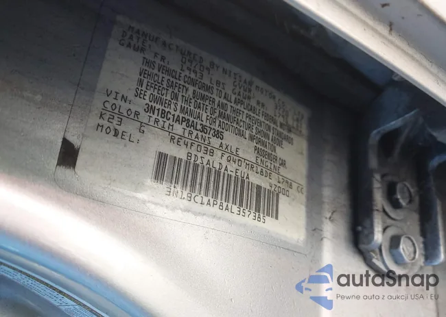 3N1BC1AP8AL357385: 44294468