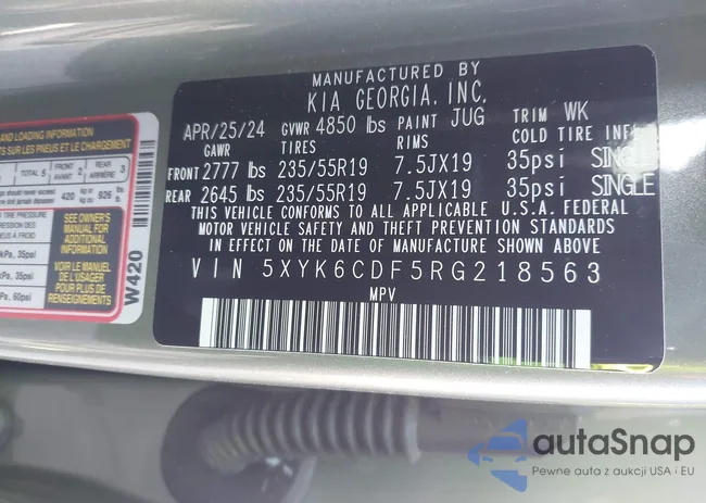 5XYK6CDF5RG218563: 44294474