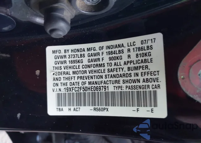 19XFC2F50HE069791: 44293644