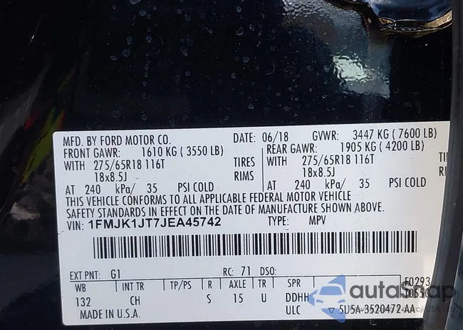 1FMJK1JT7JEA45742: 44293863