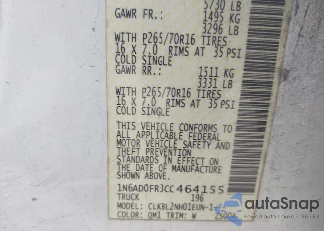 1N6AD0FR3CC464155: 44295299