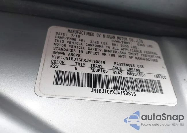 JN1BJ1CPXJW190816: 44295356