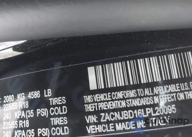 ZACNJBD16LPL20095: 44295608