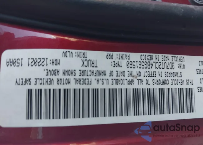 3D7UT2CL4BG561560: 44294818