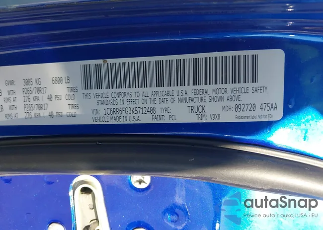 1C6RR6FG3KS712408: 44294824