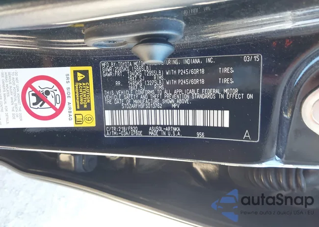 5TDZARFH9FS013762: 44294902