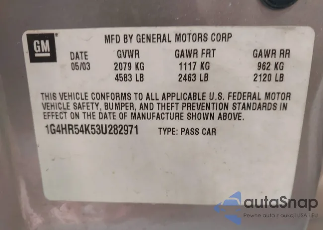 1G4HR54K53U282971: 44296103