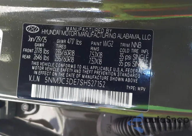 5NMJC3DE7SH527152: 44296124