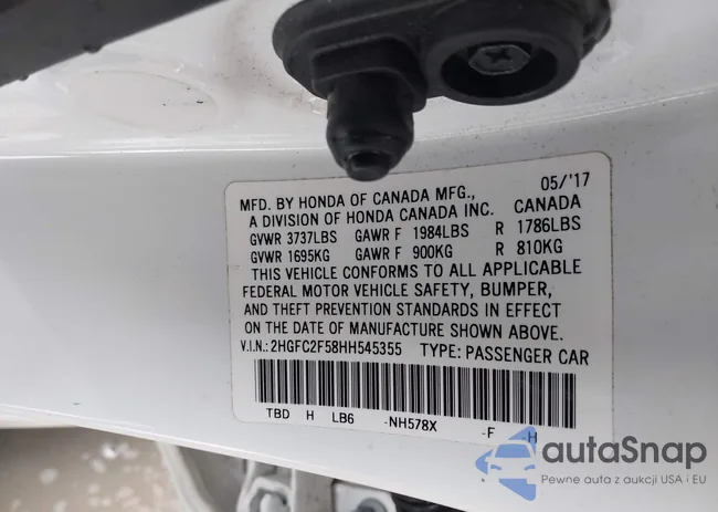 2HGFC2F58HH545355: 44296148