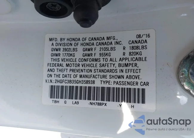 2HGFC3B35GH358938: 44296220