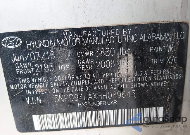 5NPD94LAXHH089643: 44296318