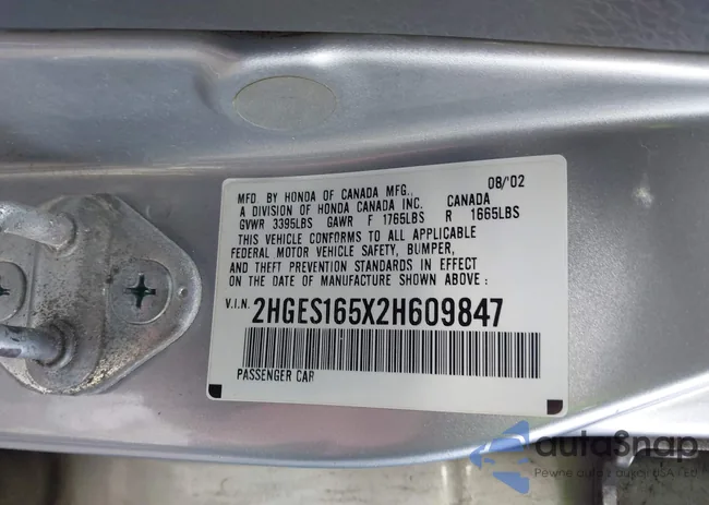 2HGES165X2H609847: 44296324