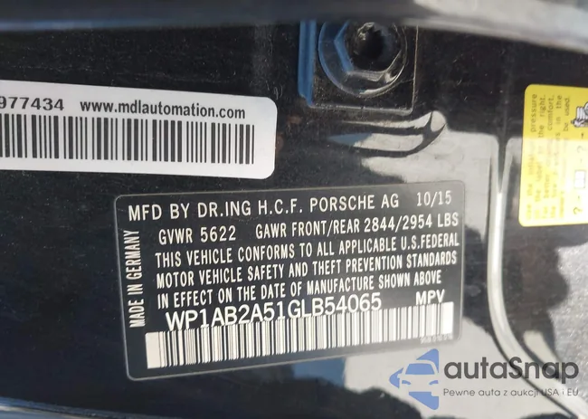 WP1AB2A51GLB54065: 44296423