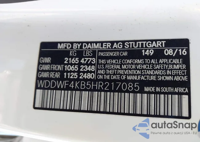 WDDWF4KB5HR217085: 44296434