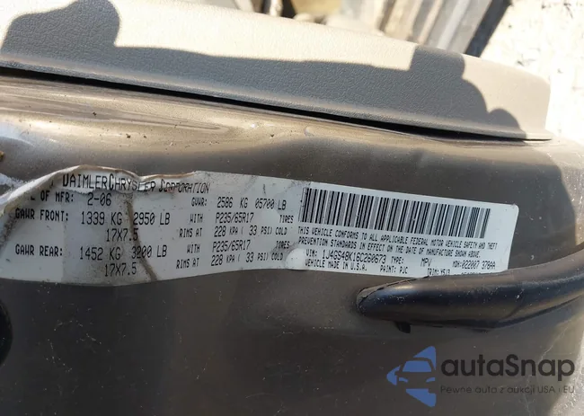 1J4GS48K16C260673: 44296439