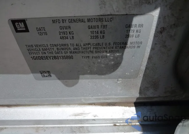 1G6DE5EY2B0135890: 44296468