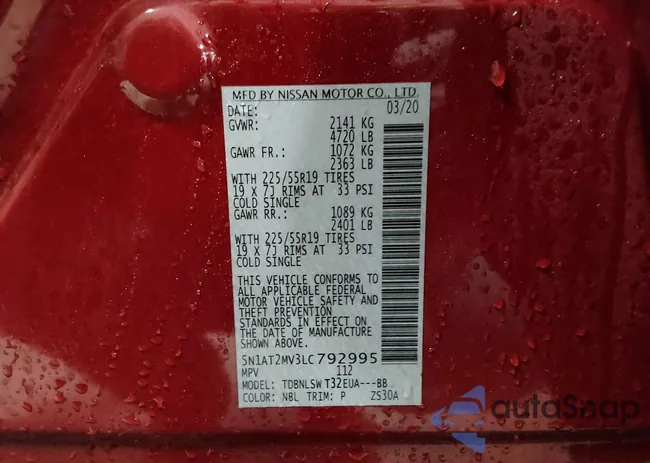 5N1AT2MV3LC792995: 44296621