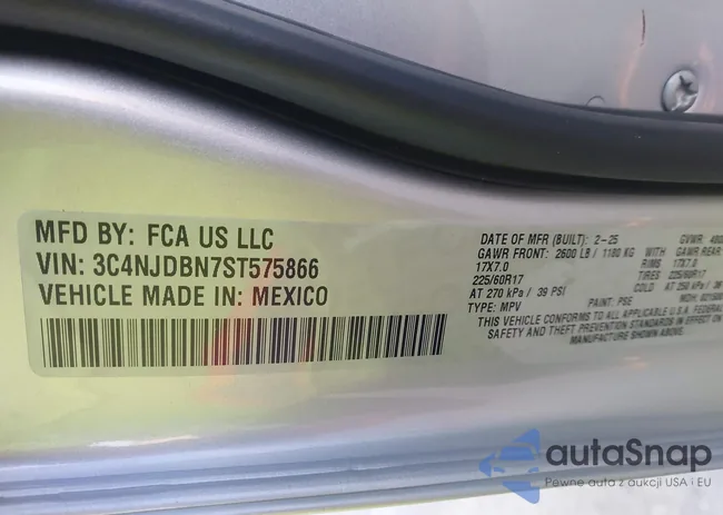 3C4NJDBN7ST575866: 44295742