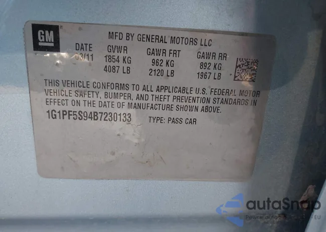 1G1PF5S94B7230133: 44295764