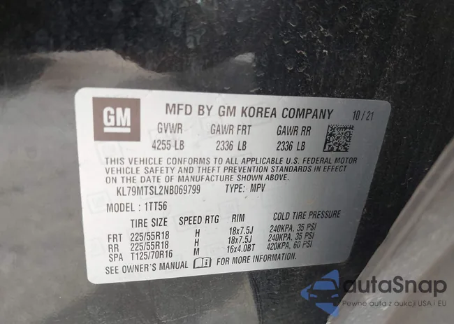 KL79MTSL2NB069799: 44295769