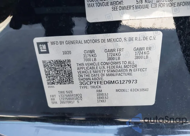 3GCPYFED6MG127973: 44297046