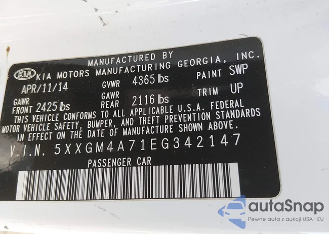 5XXGM4A71EG342147: 44297531