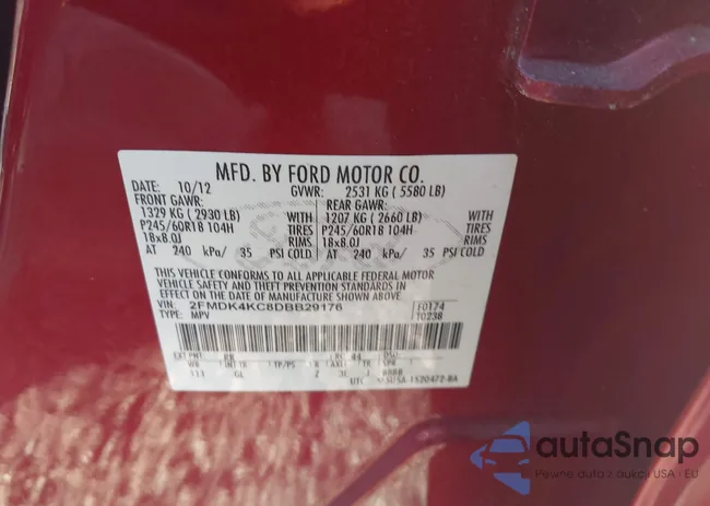 2FMDK4KC8DBB29176: 44296636