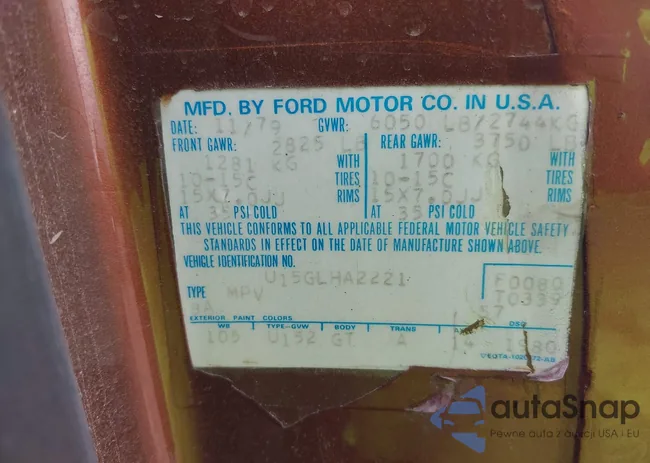 U15GLHA22221: 44296748