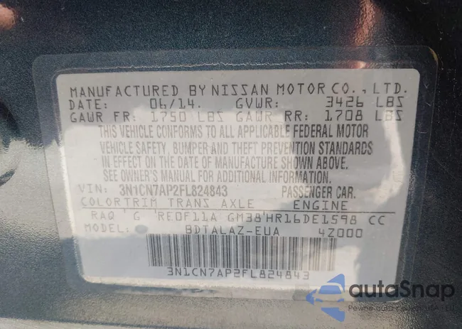 3N1CN7AP2FL824843: 44296972