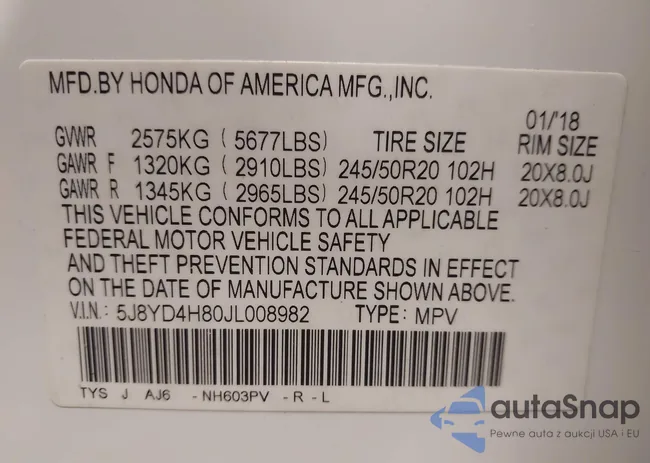 5J8YD4H80JL008982: 44298033