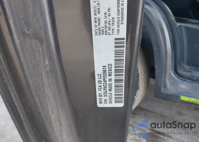 3C6LRVCG4PE539674: 44298046