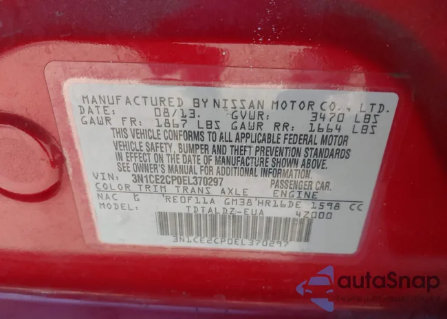 3N1CE2CP0EL370297: 44298053