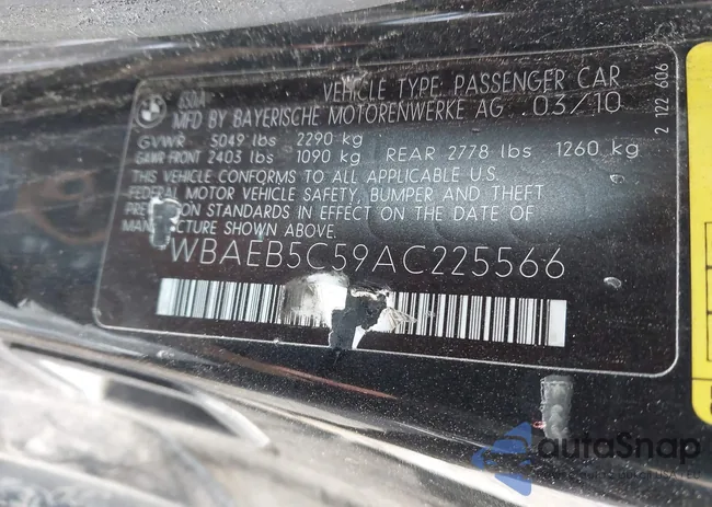 WBAEB5C59AC225566: 44298147