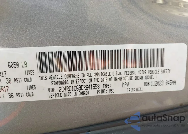 2C4RC1CG9DR641558: 44298186