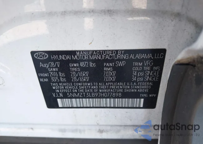 5NMZT3LB9JH077898: 44298564