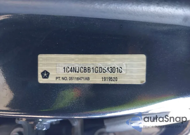 1C4NJCBB1GD543010: 44298616