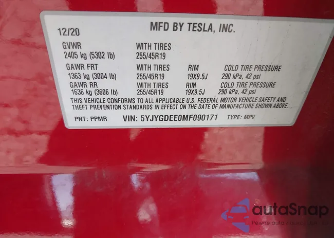 5YJYGDEE0MF090171: 44297710