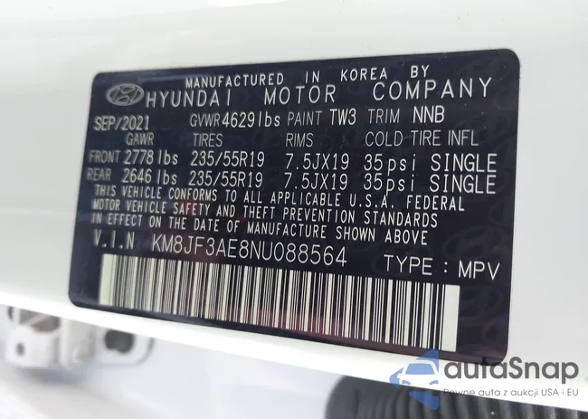 KM8JF3AE8NU088564: 44297774