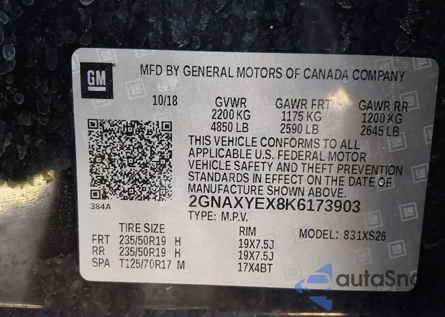 2GNAXYEX8K6173903: 44297776