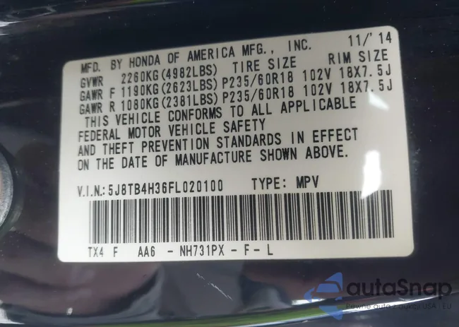 5J8TB4H36FL020100: 44297890