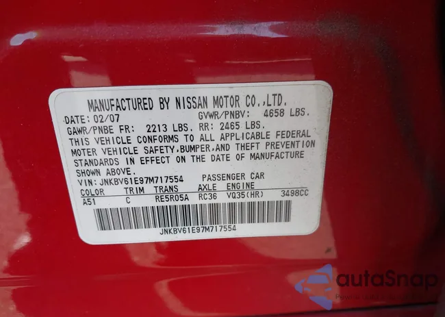 JNKBV61E97M717554: 44297930