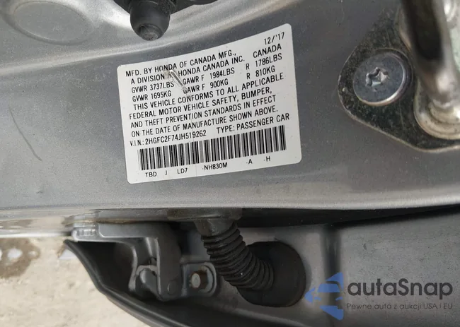 2HGFC2F74JH519262: 44298761