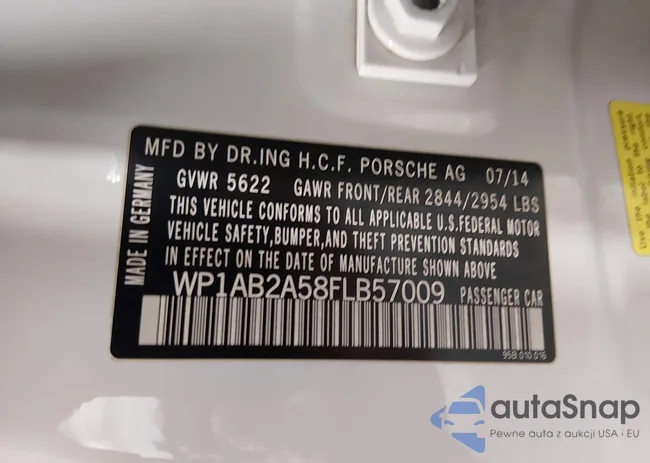 WP1AB2A58FLB57009: 44298771