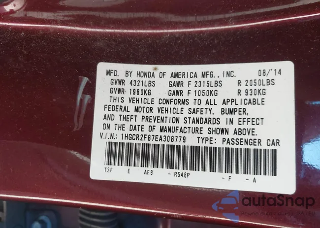 1HGCR2F87EA308779: 44298772